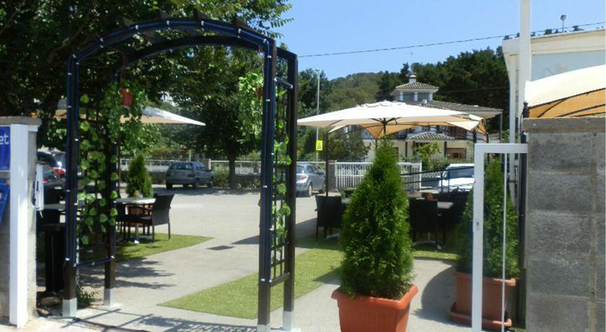 Hostal Bonavista Blanes Exterior foto
